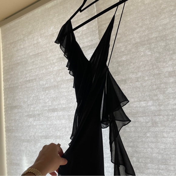 Ronny Kobo Olivialle Draped Maxi Gown - Picture 9 of 16